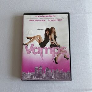 Vamps DVD 2012 Comedy Horror Alicia Silverstone Krysten Ritter Region 1